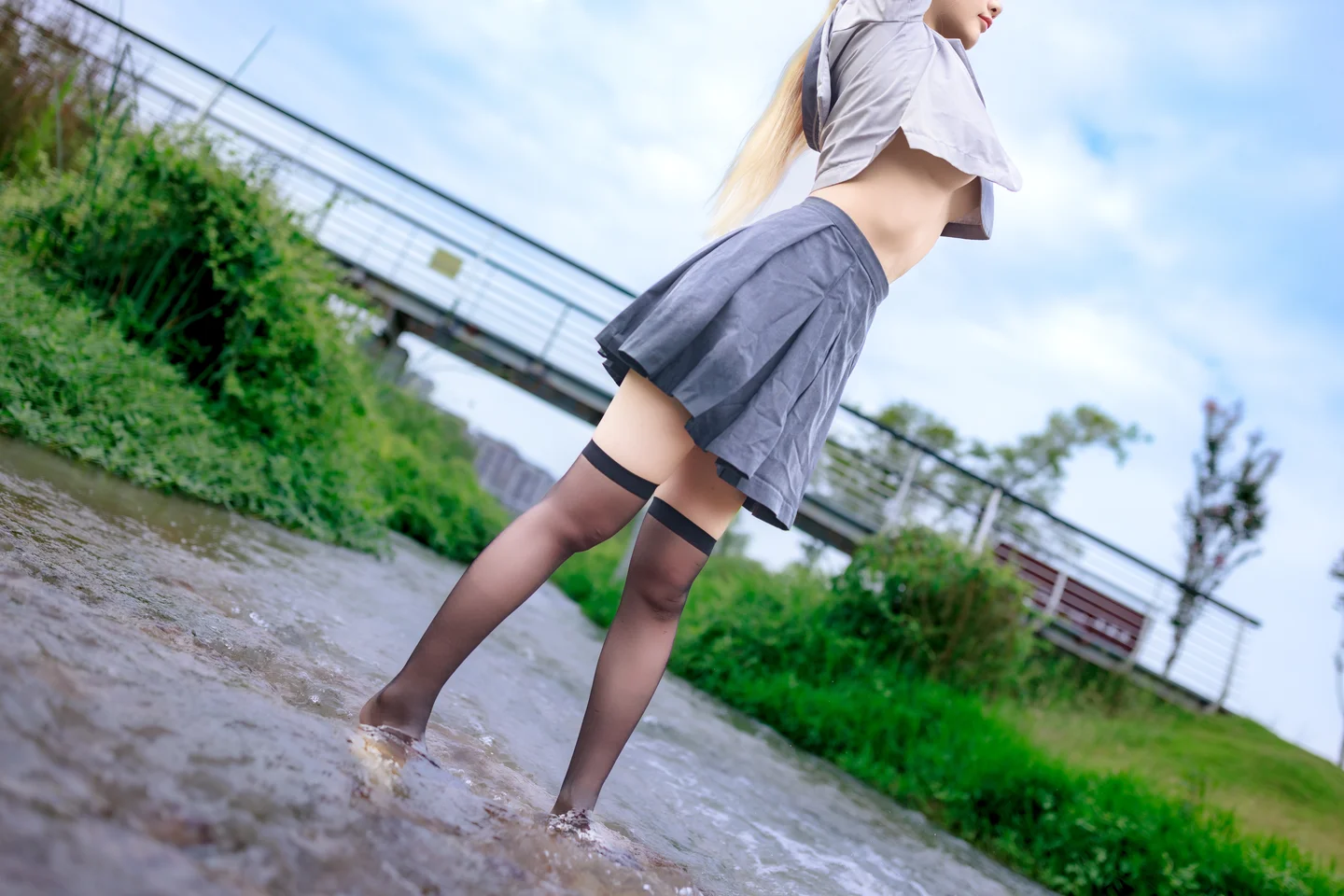 阿雪雪 - No.024 湿地JK [78P-1.77GB] tg@simisebaisi 【丝足阁】029.webp